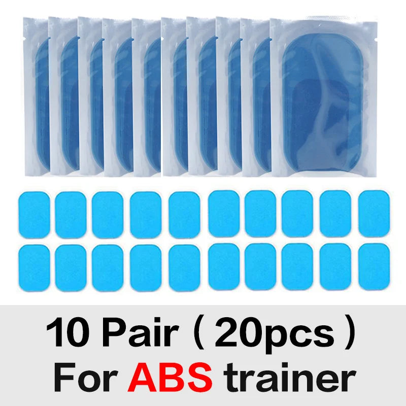 Gel Pads for EMS Hip and Abdominal ABS Trainer Weight Loss Muscle Stimulator Exerciser Replacement Massager Gel Patch