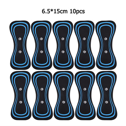 Tens Massager Electrode Pads for EMS Neck Massager Gel Patch Accessories Trainer Exerciser Replacement Muscle Stimulator Sticker