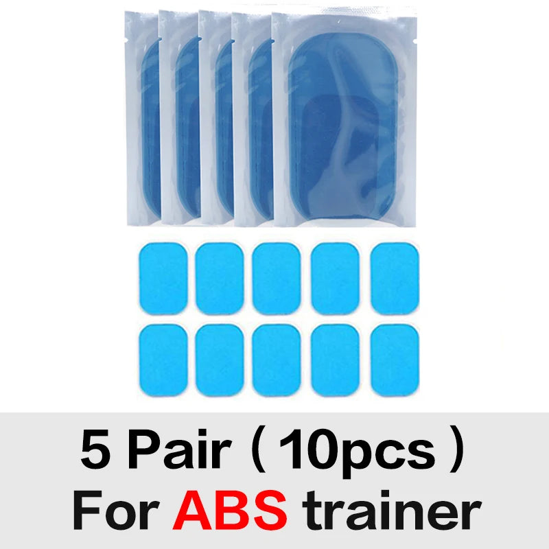 Gel Pads for EMS Hip and Abdominal ABS Trainer Weight Loss Muscle Stimulator Exerciser Replacement Massager Gel Patch